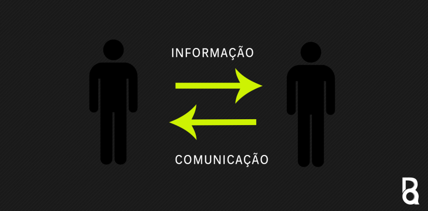 A diferença entre INFORMAÇÃO e COMUNICAÇÃO